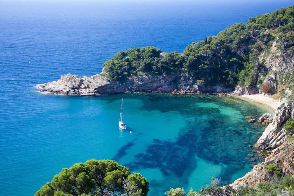 "Le Balcon De La Mer" Residence "Icaros"-Wifi-Piscine-Parking Begur Kültér fotó