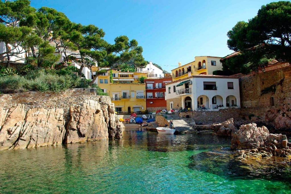 "Le Balcon De La Mer" Residence "Icaros"-Wifi-Piscine-Parking Begur Kültér fotó