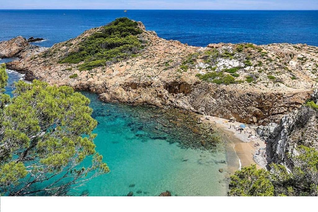 "Le Balcon De La Mer" Residence "Icaros"-Wifi-Piscine-Parking Begur Kültér fotó
